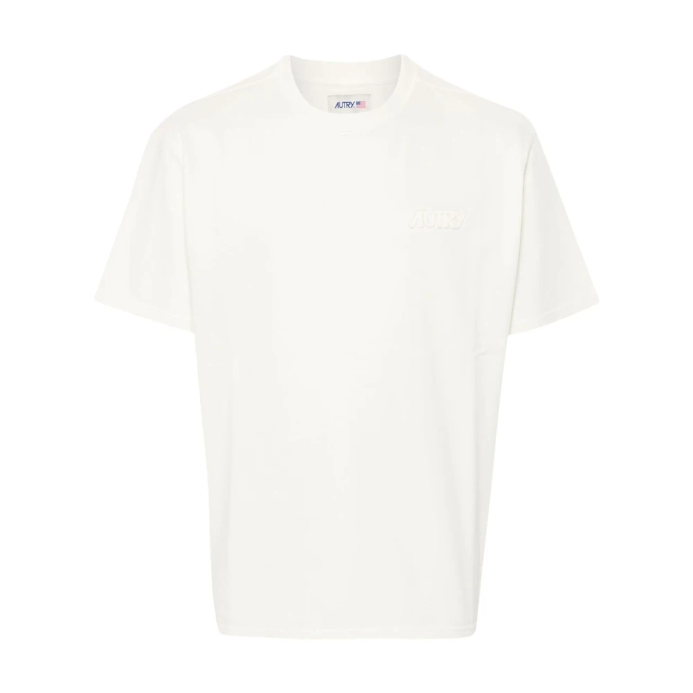 Autry Beige T-Shirt Beige Heren