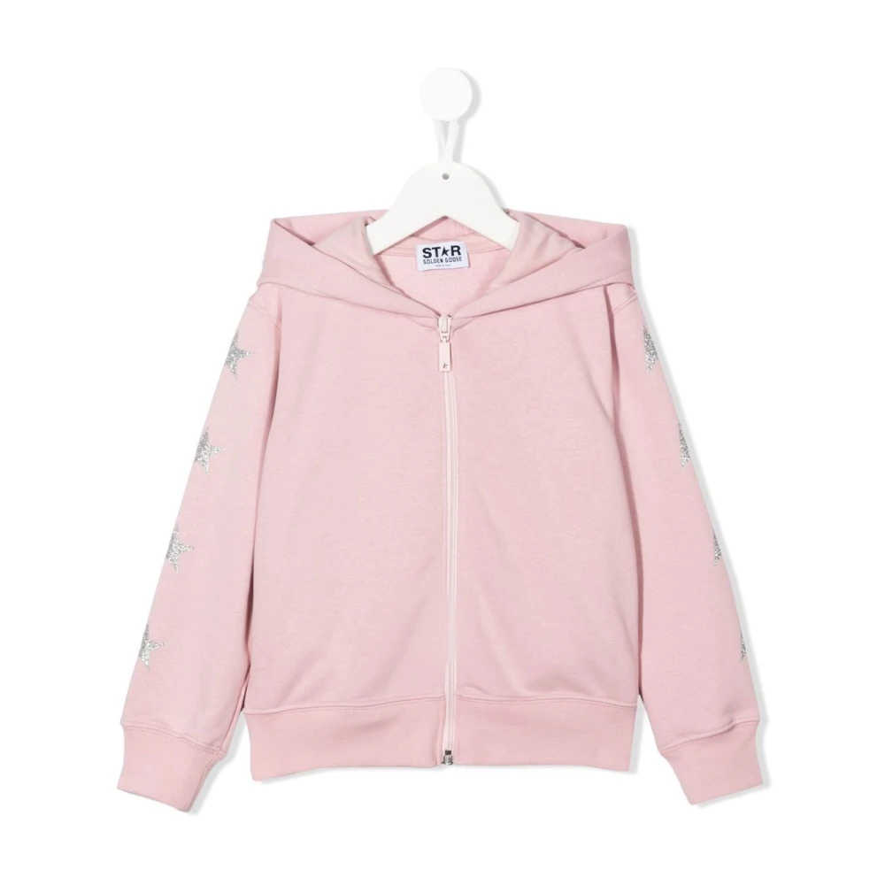 Golden Goose Zippad hoodie Pink, Flicka