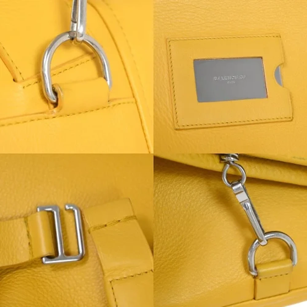 Balenciaga Vintage Pre-owned Leather balenciaga-bags Yellow Dames