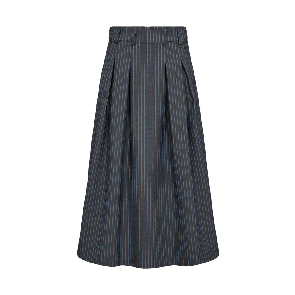 Co'couture Women's Blue Midi Skirts, Xs, Midi Skirts