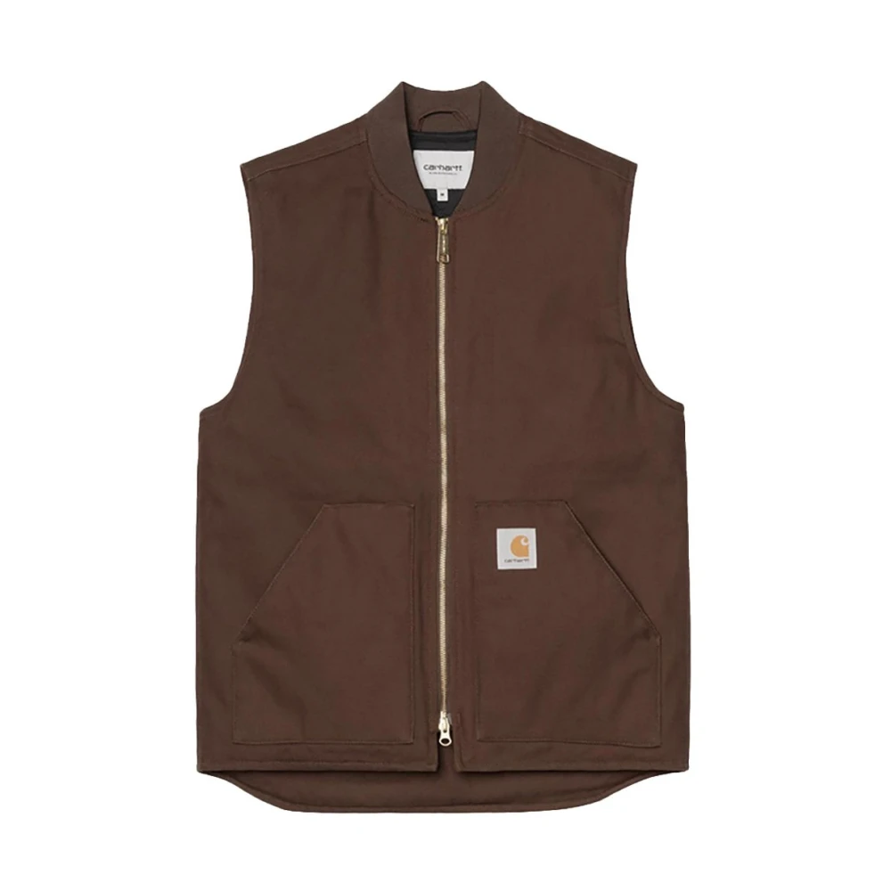 Carhartt Wip Uomo Marrone - Gilet Classico - Jackets - S