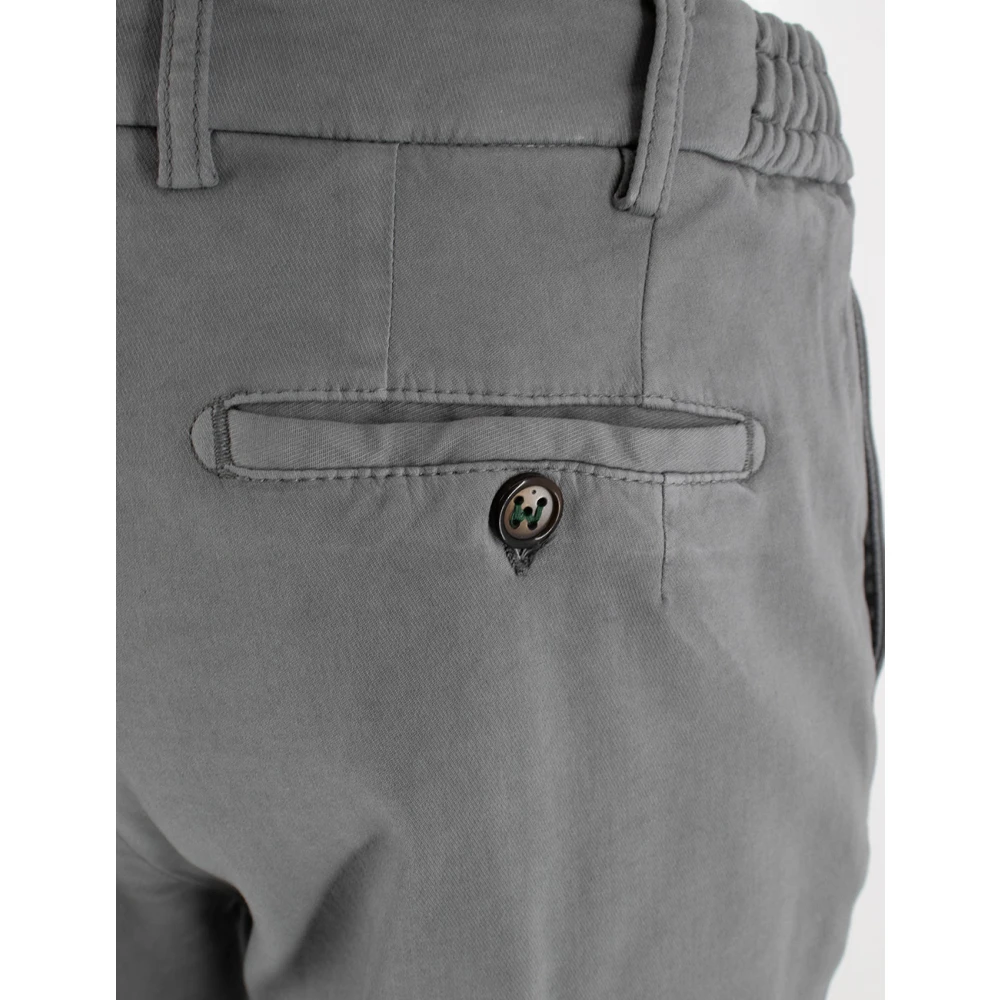Berwich Slim-fit Trousers Gray Heren