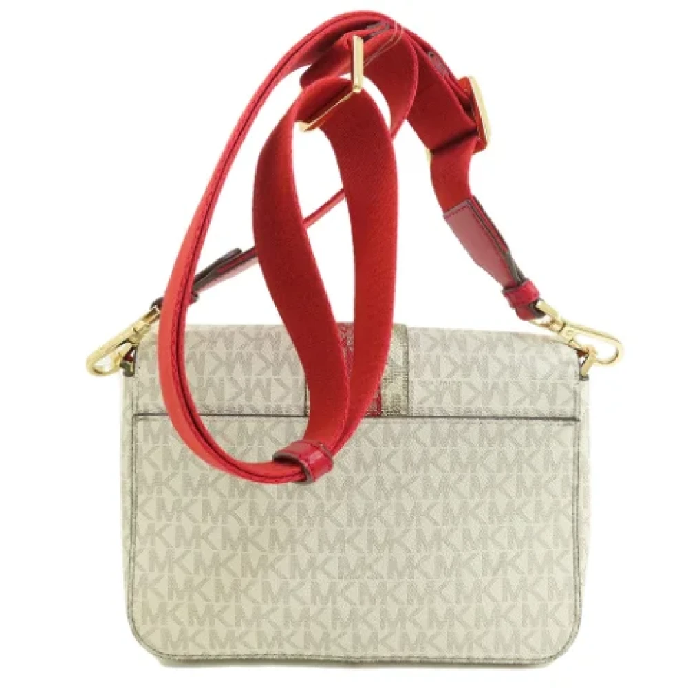 Michael Kors Pre-owned Plastic shoulder-bags White Dames