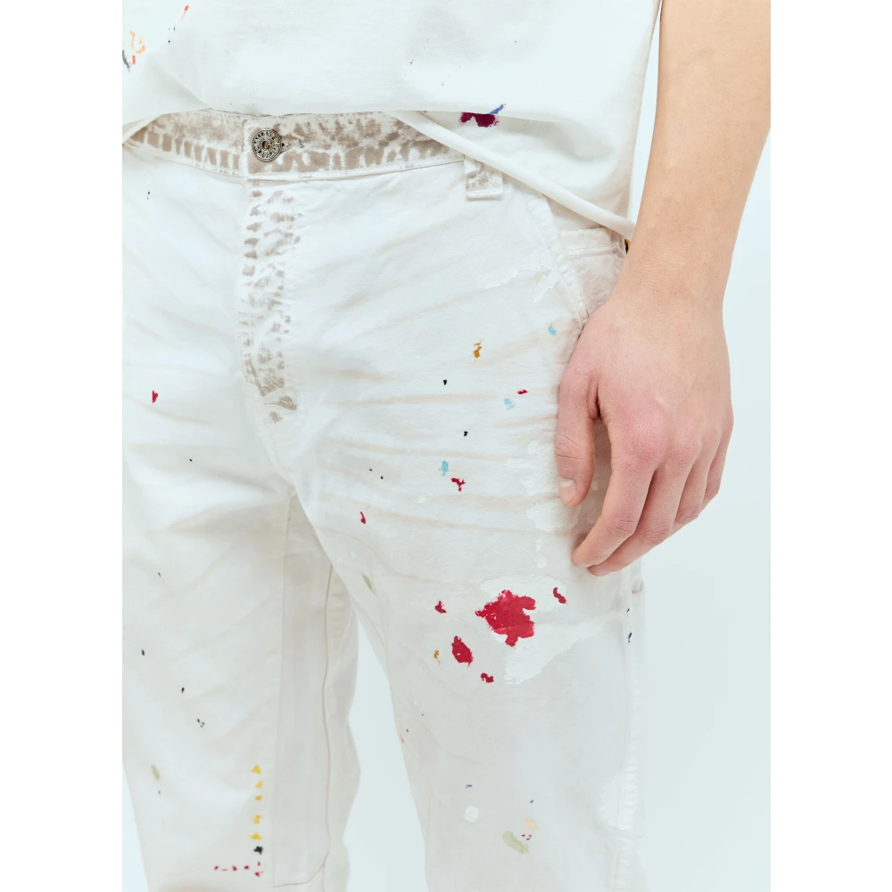 Gallery Dept. Geschilderde Carpenter Flared Jeans White Heren