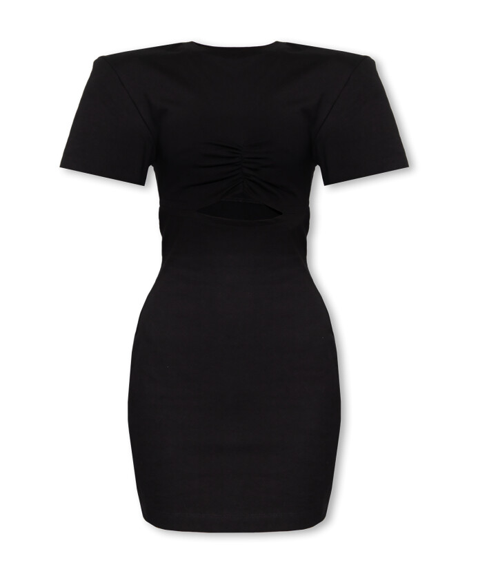 cotton-dress-with-cutout