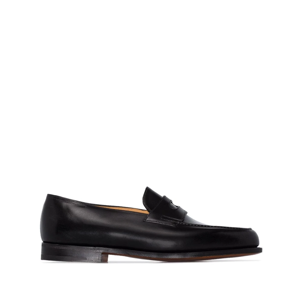 John Lobb Loafers Black, Herr