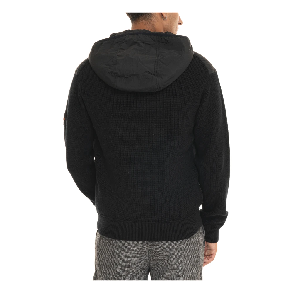 Boss Warme Winter Puffer Jas Black Heren