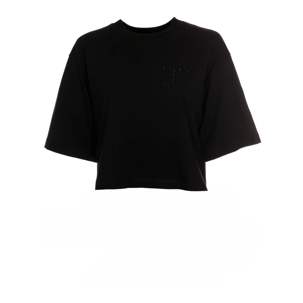 Closed - Tops > T-Shirts - Black - Closed - Modalova