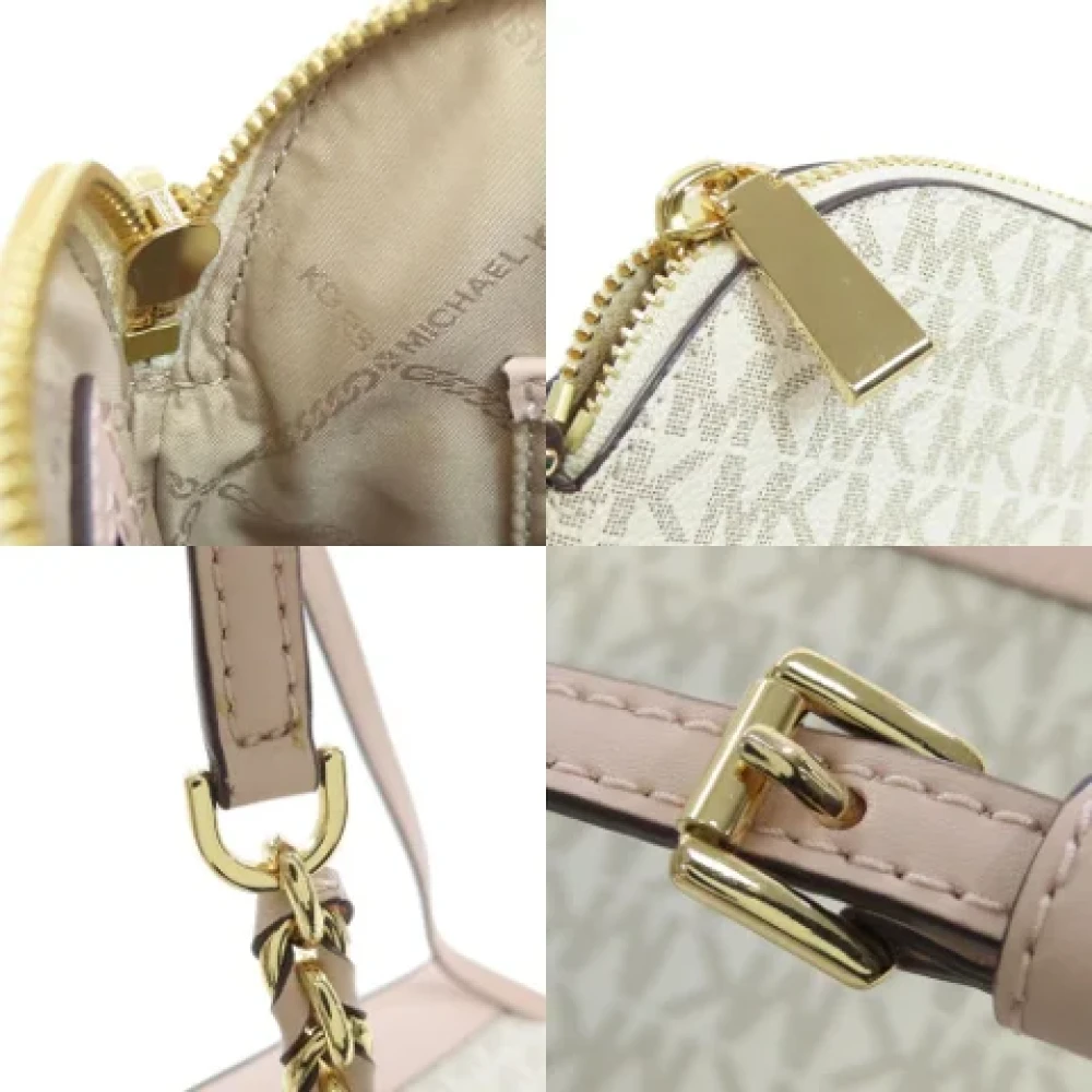 Michael Kors Pre-owned Fabric shoulder-bags Beige Dames