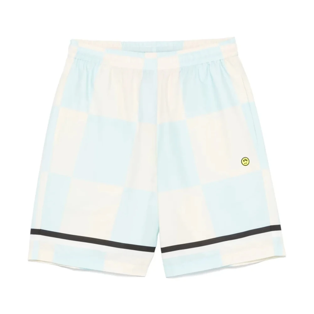 Barrow Witte Shorts Bw029 voor Mannen Multicolor Heren