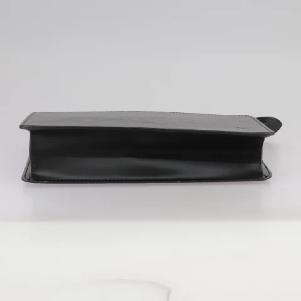 Louis Vuitton Vintage Pre-owned Leather clutches Black Dames