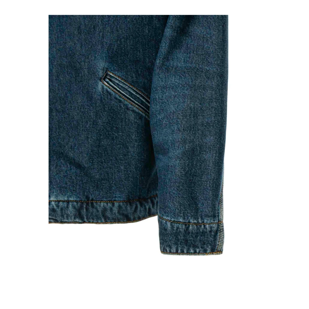 Carhartt WIP Detroit Denim Jack met Gewatteerde Voering Blue Heren