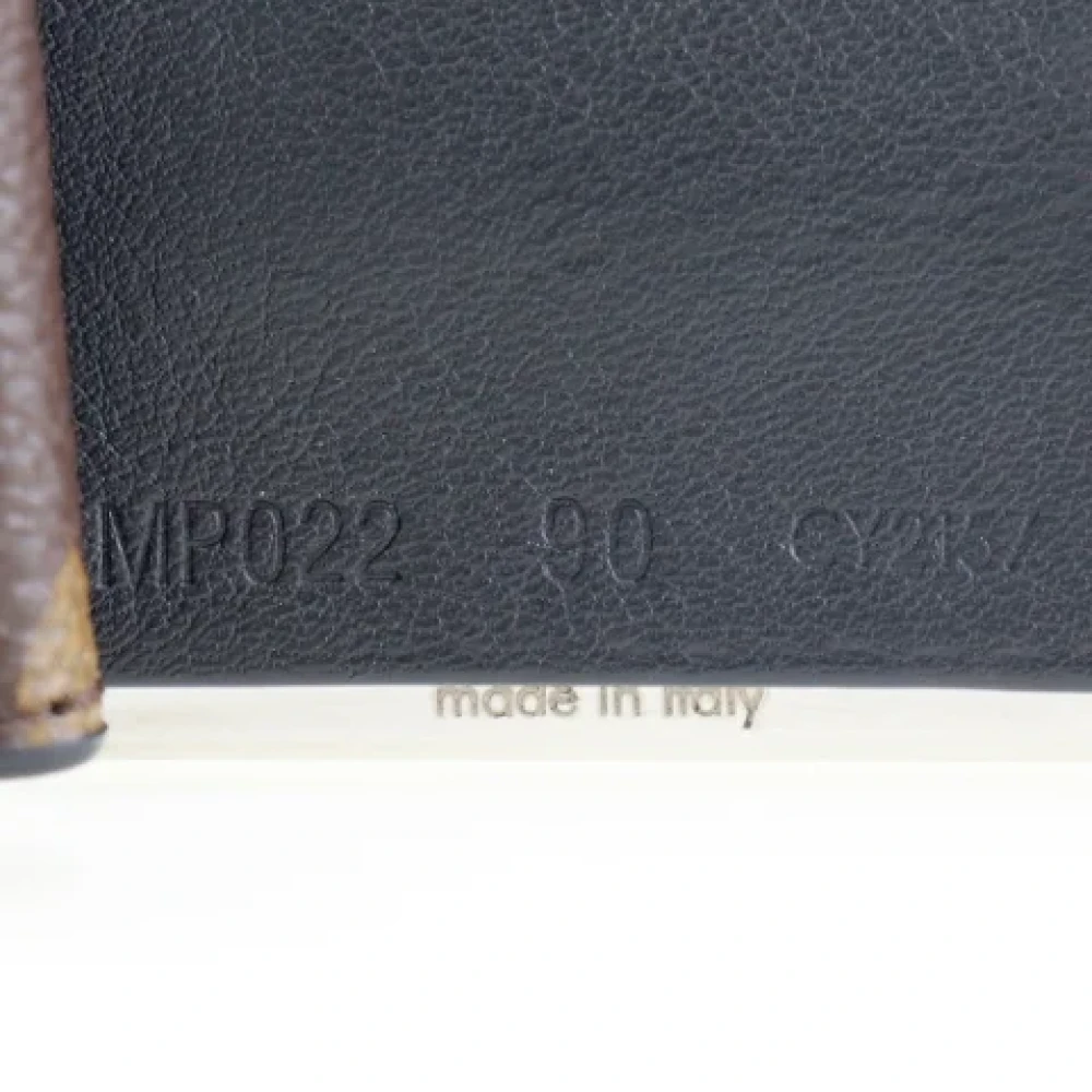 Louis Vuitton Vintage Pre-owned Canvas belts Brown Heren