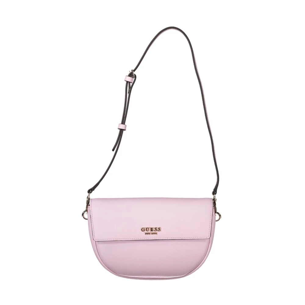 Guess Women's Pink Polyethylene Handbag - Shoulder Bags - One Size - Bags