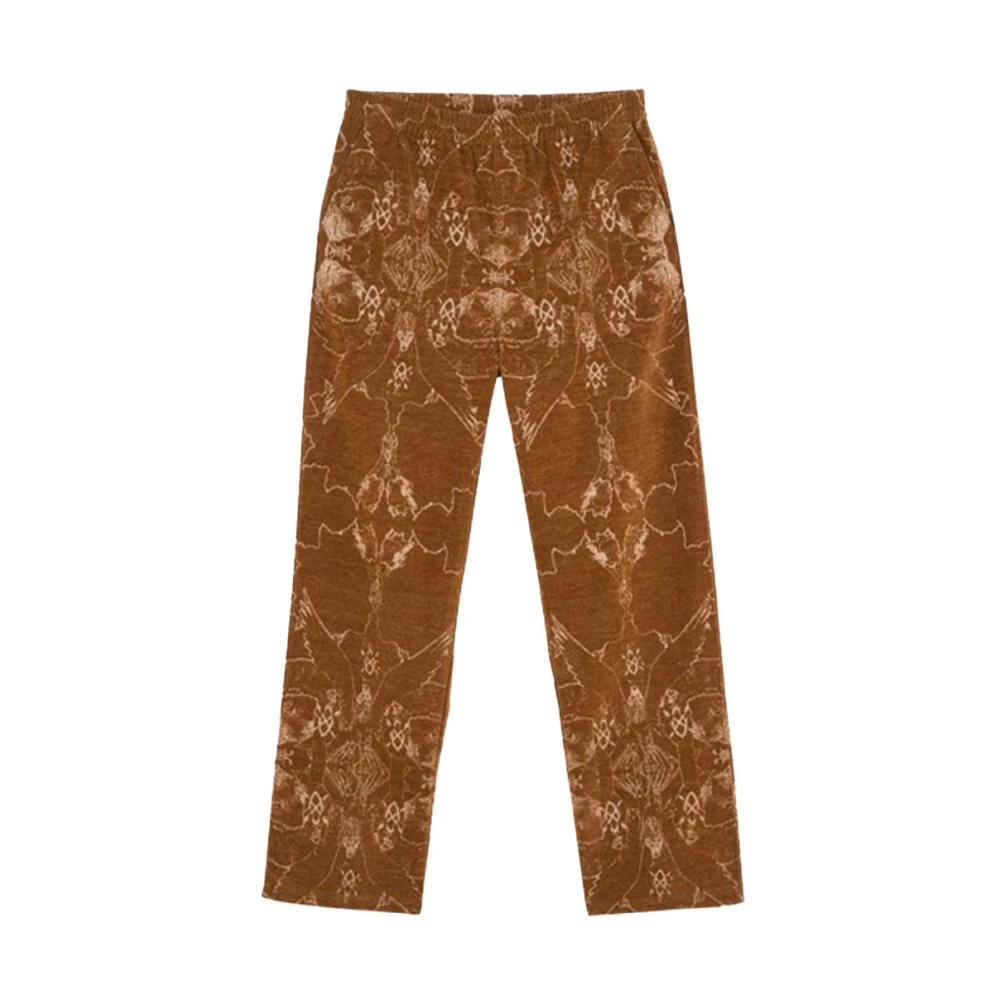 Daily Paper Trousers Brown Heren