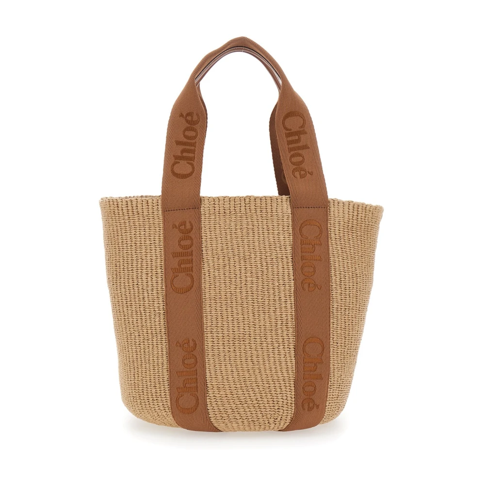 Chloé Damen Beige Tote Bag