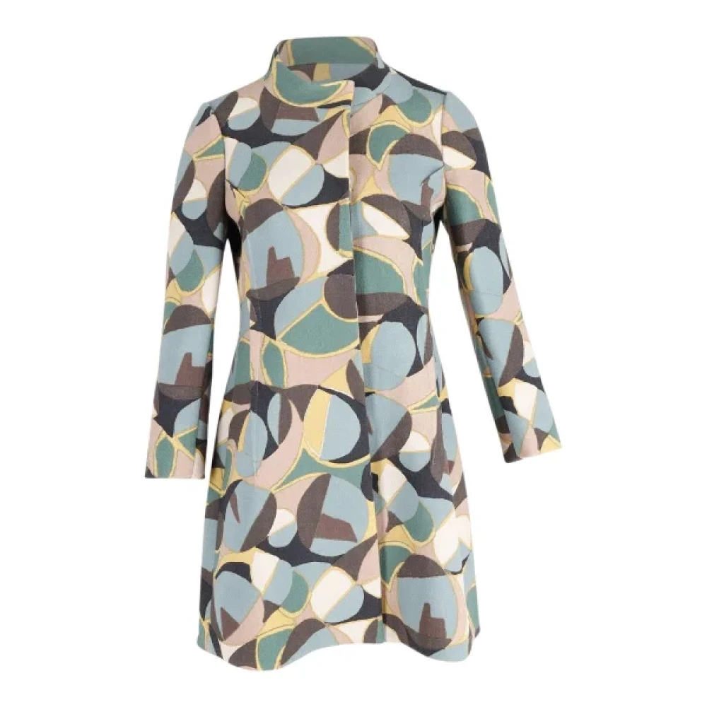 Marni Pre-owned Wool outerwear Multicolor Dames