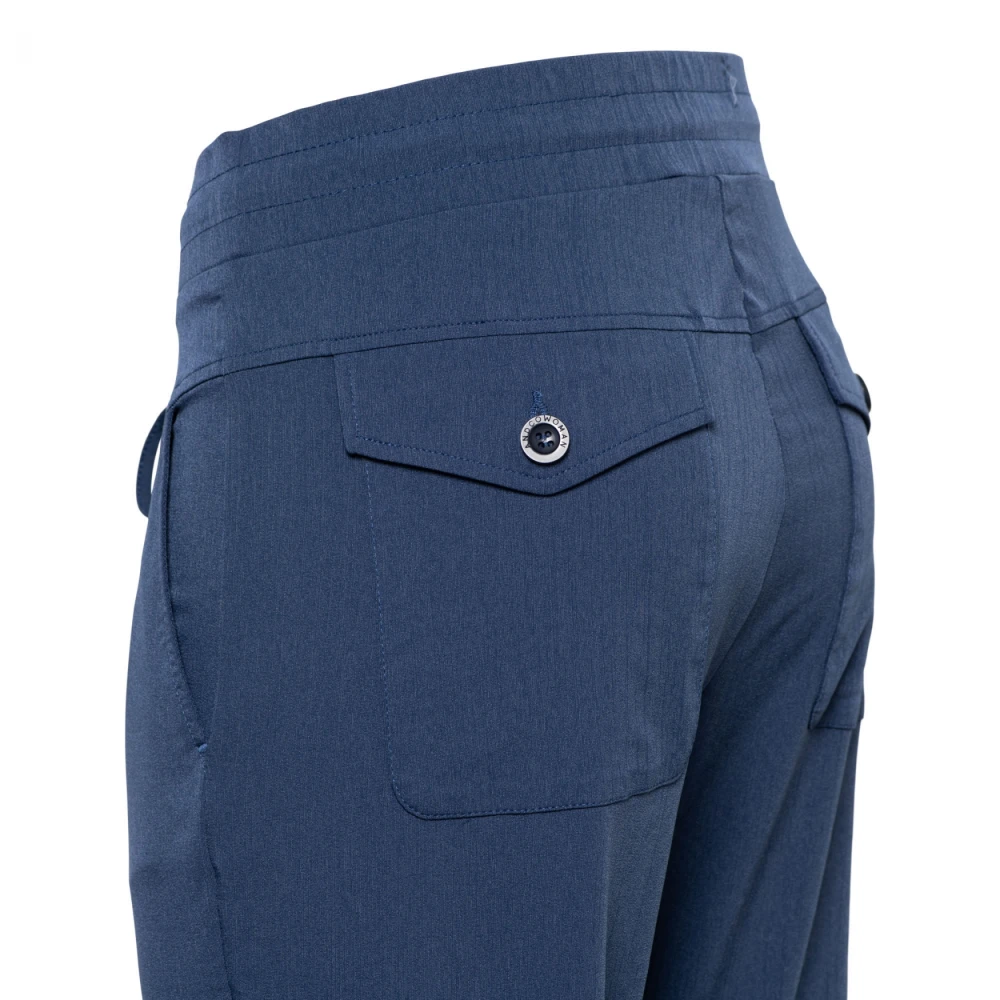&Co Woman Slim Fit Broek Blue Dames