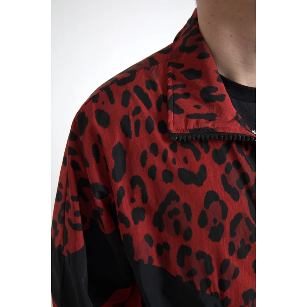 Dolce & Gabbana Rode Luipaard Ritsjas Red Heren