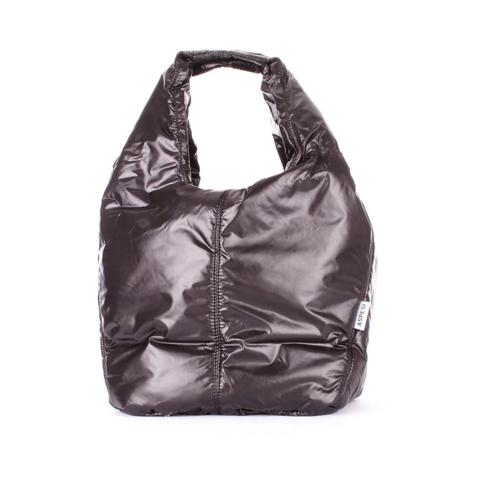 Aspesi Dameshandtas met Zijlogo Black Dames