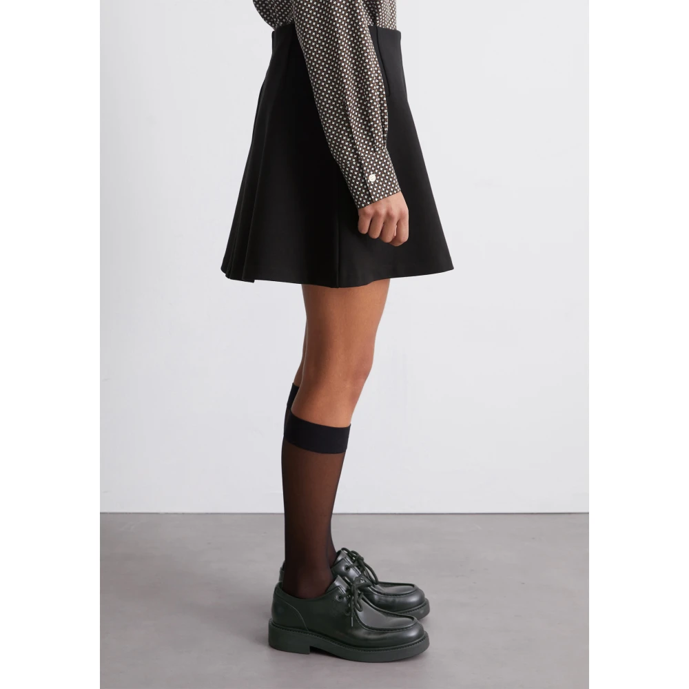 Marc O'Polo Jersey minirok A-lijn Blue Dames