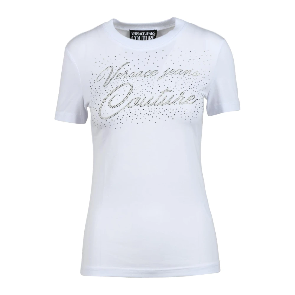 Versace Jeans Couture Women's White T-Shirts, M, T-Shirt