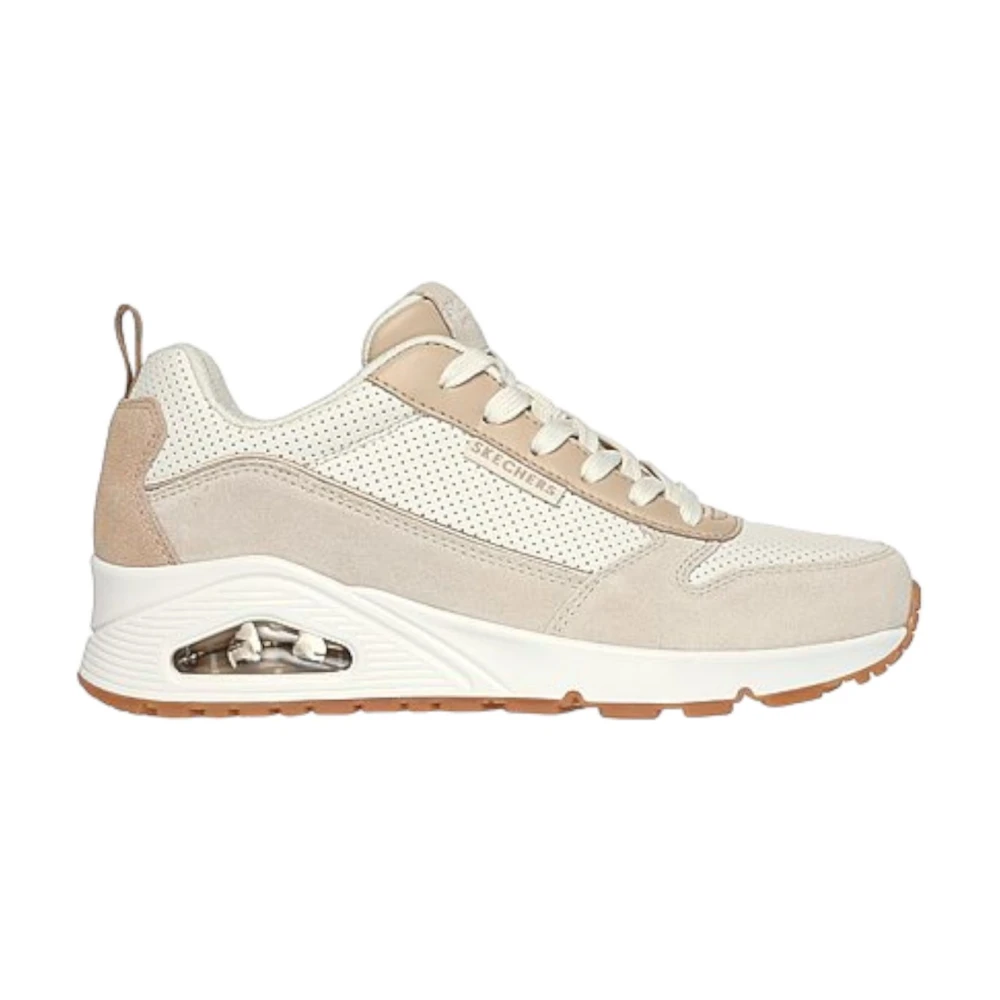 Skechers Lage Sneakers Dames Schoenen Beige