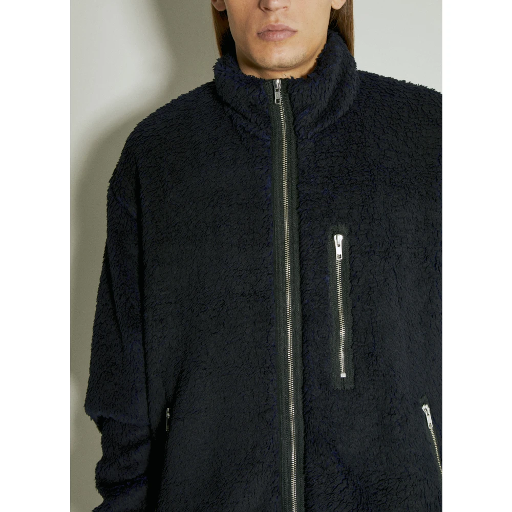 Song for the Mute Geschilderde Sherpa Jas Black Heren