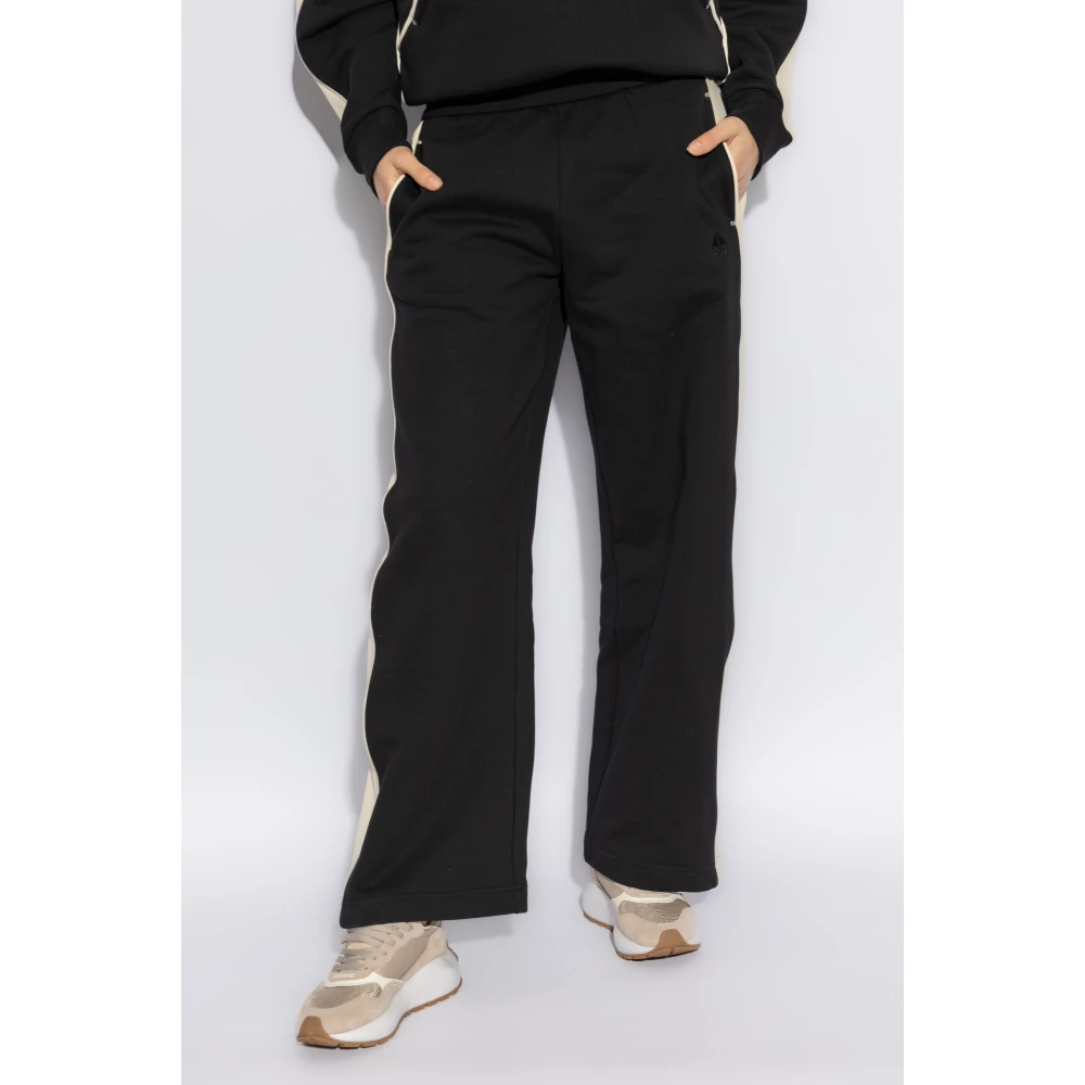 Moose Knuckles Trainingsbroek met zijstrepen Black Dames