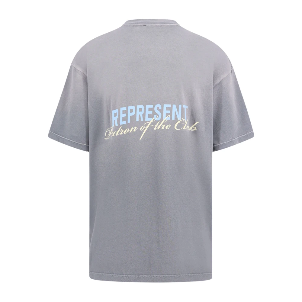 Represent Club Beschermheer Katoenen T-shirt Gray Heren