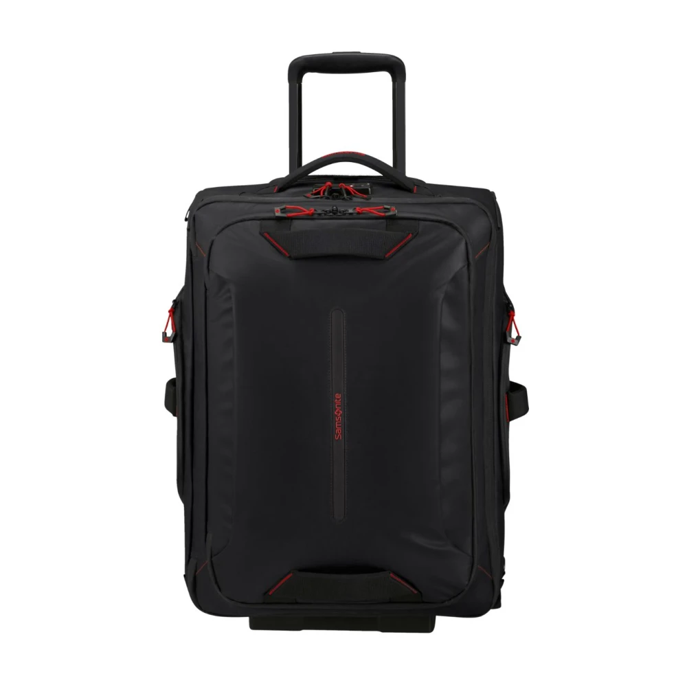Samsonite Unisex Black Cabin Bags, One Size, Ecodiver Wheeled Duffel Bag