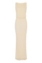 robe-elegante-jaune-a-col-v-profond