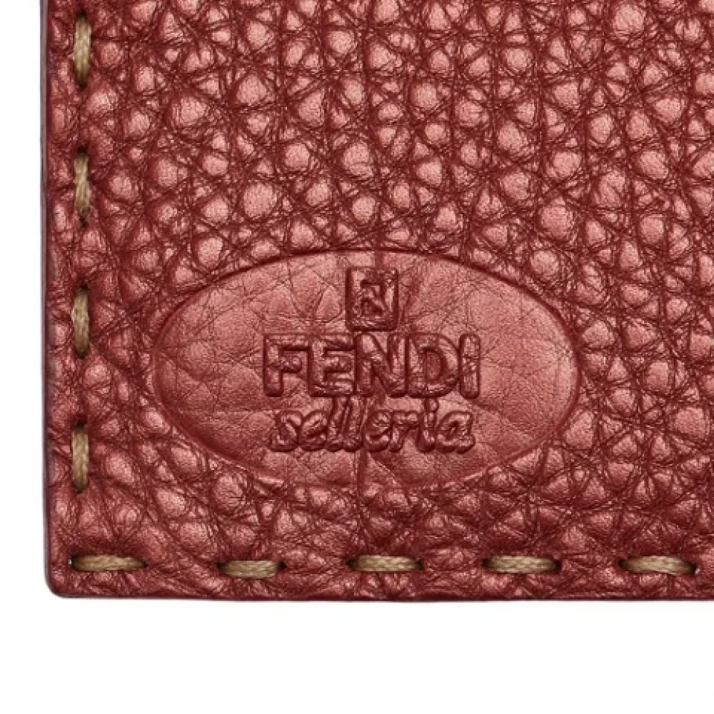 Fendi Vintage Pre-owned Leather wallets Brown Dames