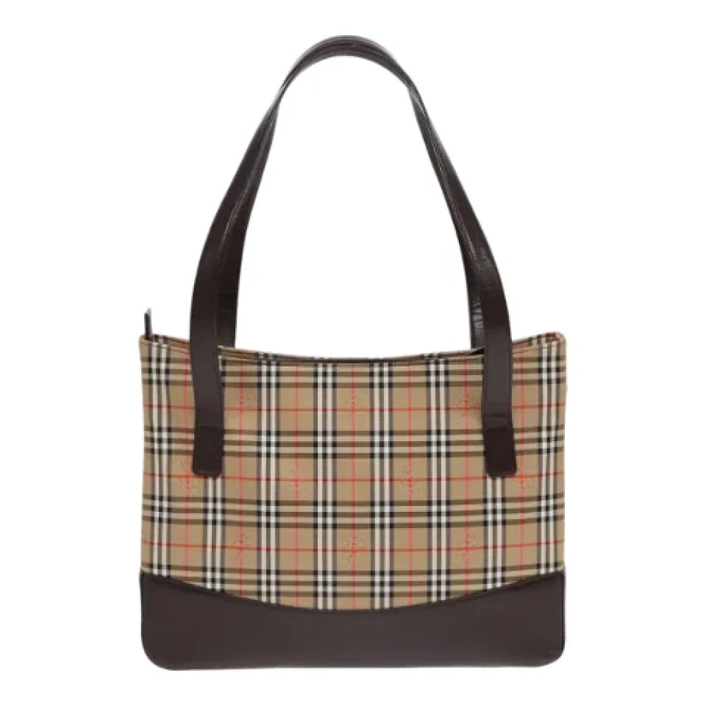 Burberry Vintage Pre-owned Canvas totes Beige Dames