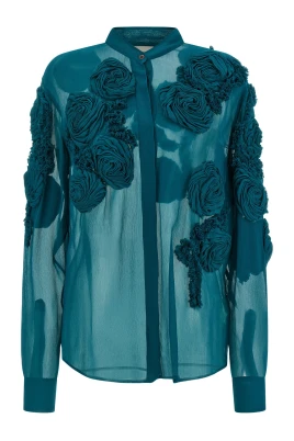 Chowsa Semi-Transparent Viscose Shirt