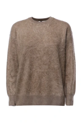 Max Mara Round-neck Knitwear Beige XS