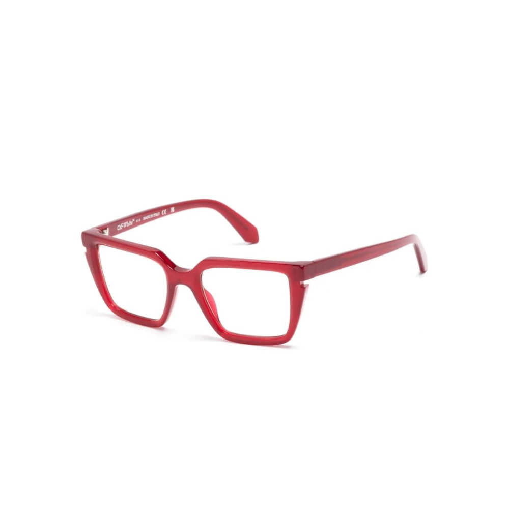 Off White Rode Optische Bril veelzijdig en stijlvol Red Unisex