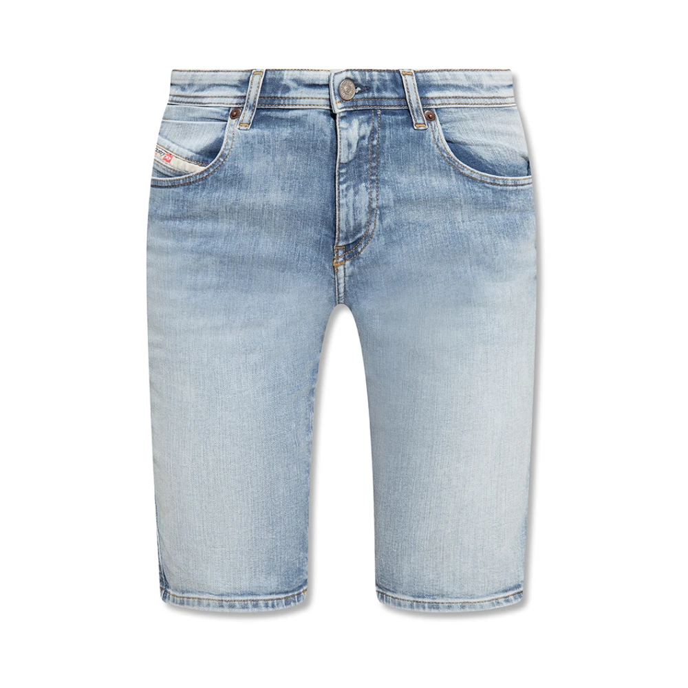Diesel De-gynny Jeans shorts Blå Dam