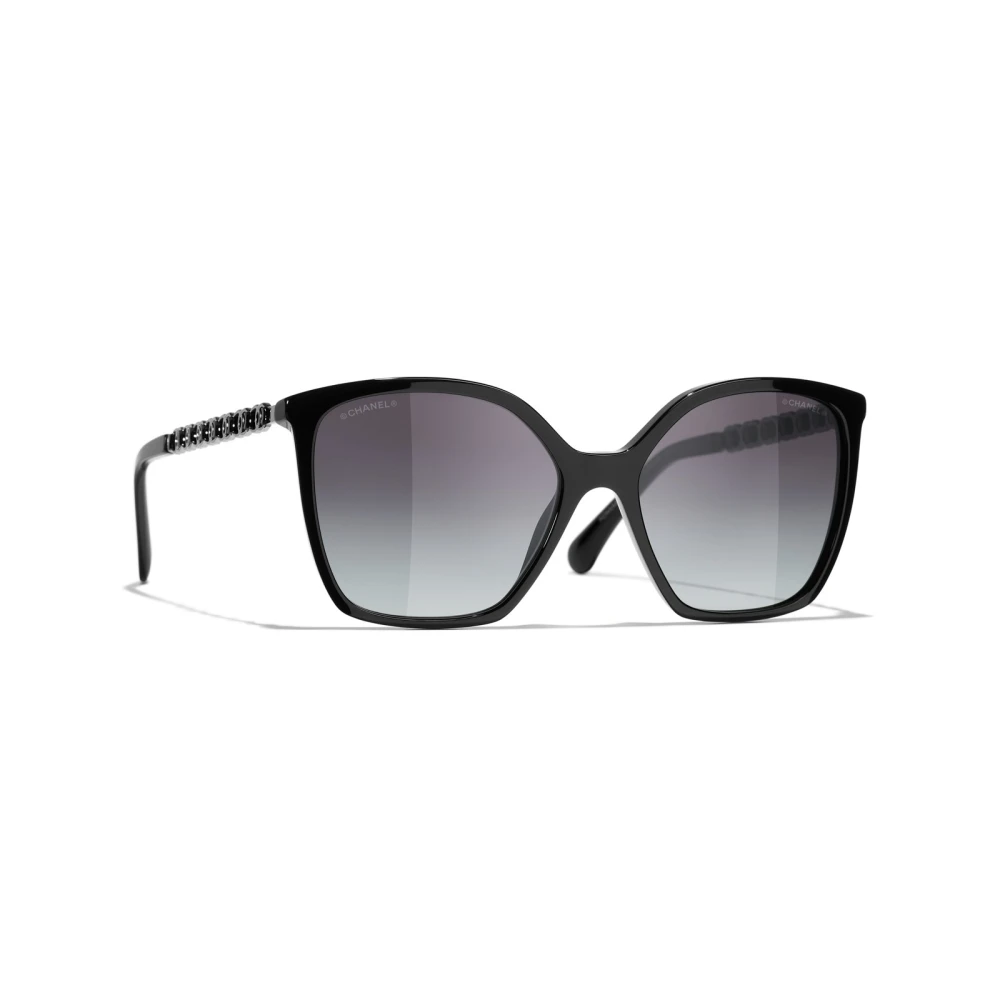 Chanel Women's Black Square Sunglasses