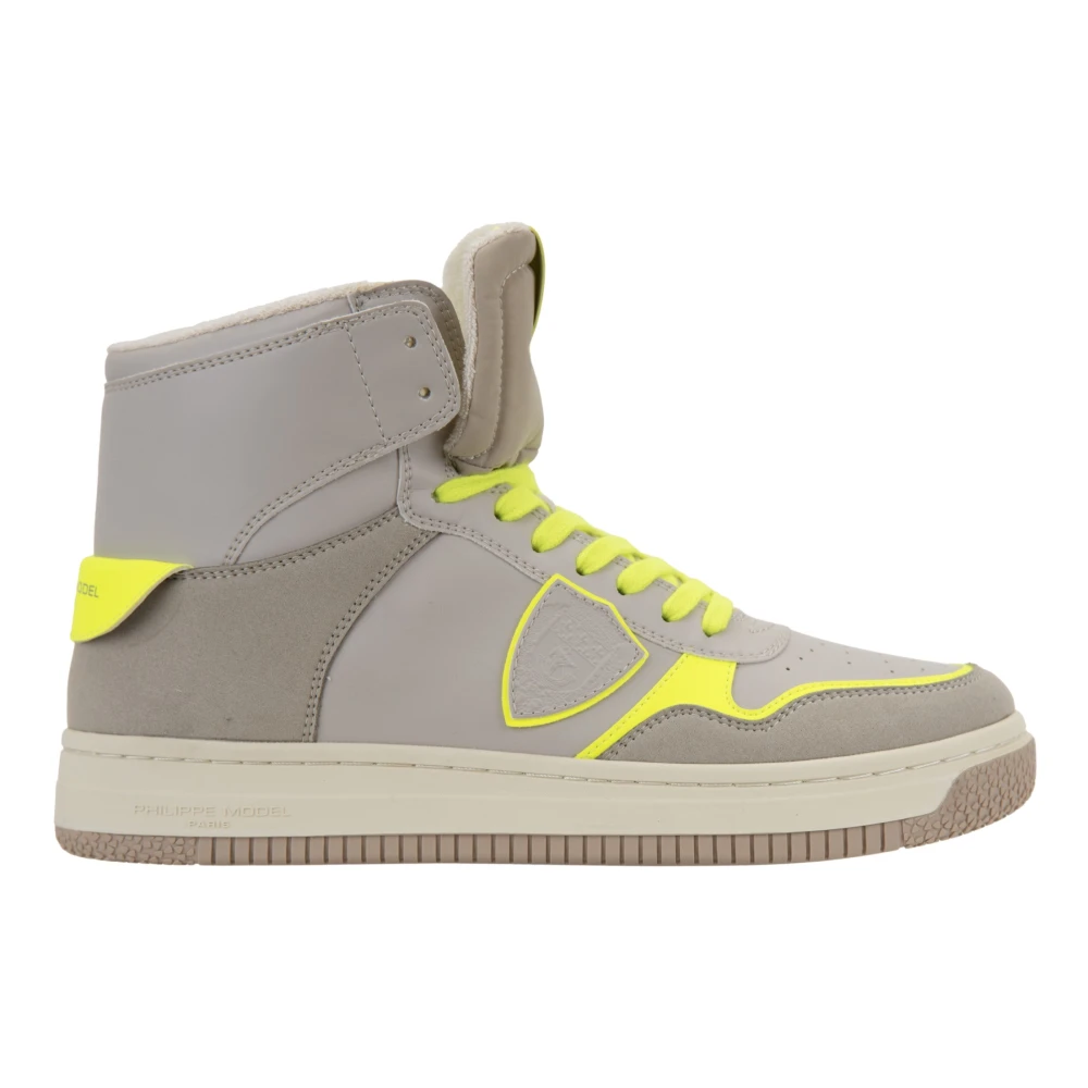 Philippe Model Hoge Top Heren Sneakers Heren Schoenen Veelkleurig Multicolor