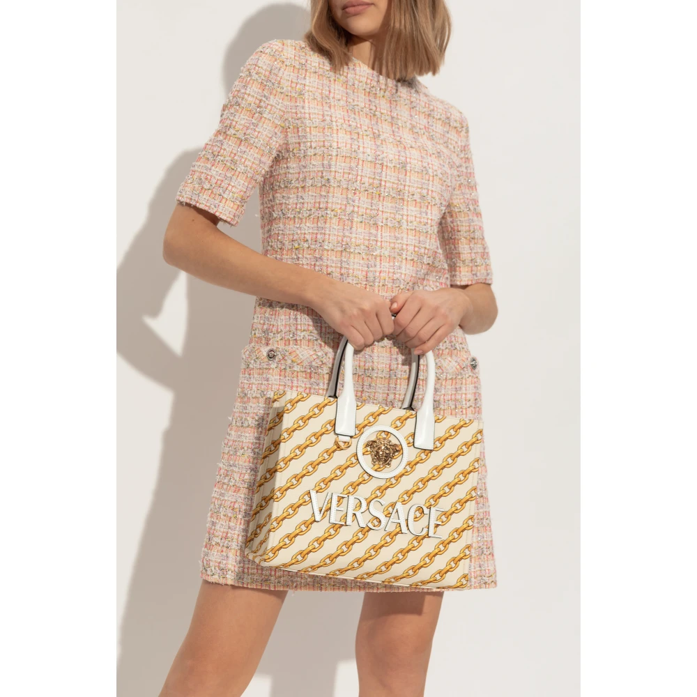 Versace 'Shopper' tas Beige Dames