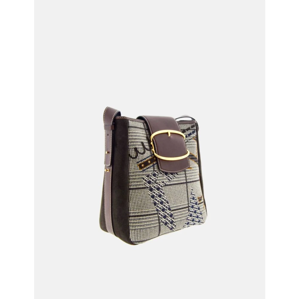 Carolina Herrera Insignia Hobo Tas Brown Dames