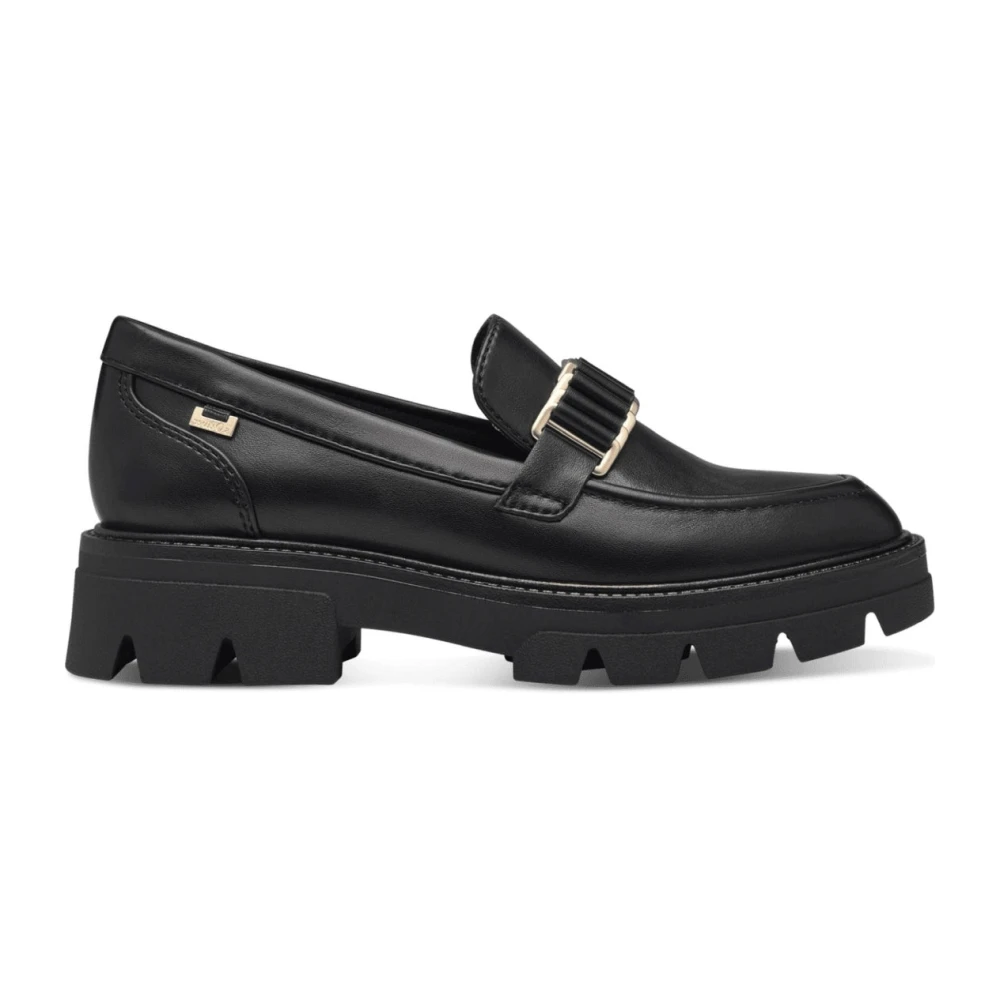 s.Oliver Svarta Stängda Loafers Dam Skor Black, Dam