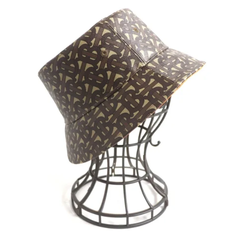 Burberry Vintage Pre-owned Fabric hats Brown Dames