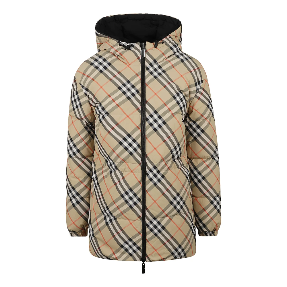 Burberry Stijlvolle Jassen voor Alle Seizoenen Beige Dames