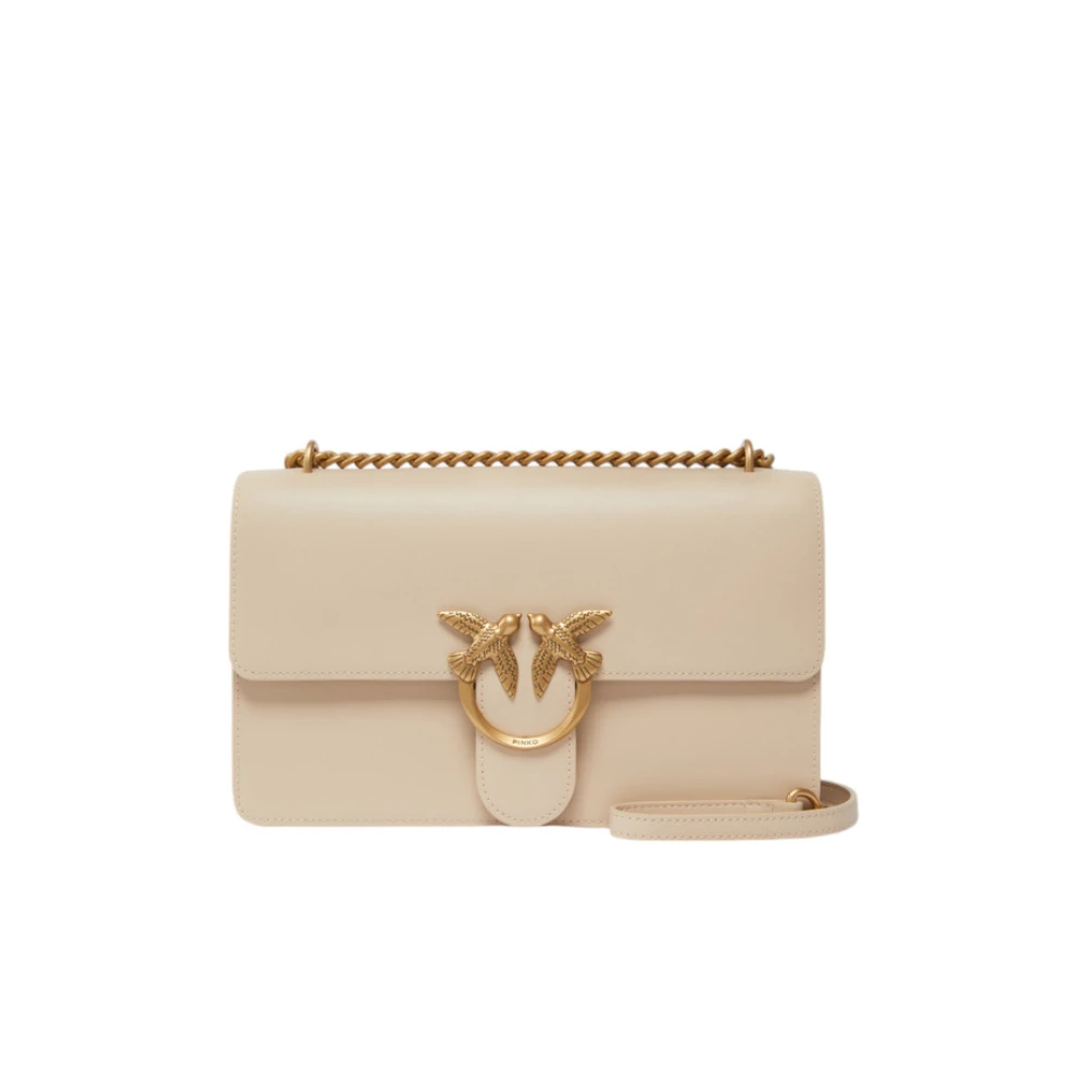 pinko Crossbody Tas Beige Dames