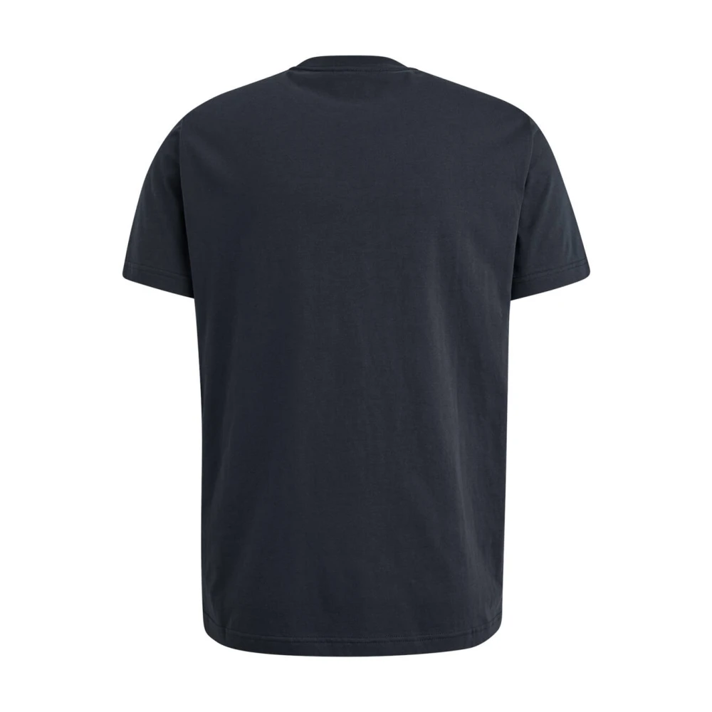 PME Legend Korte Mouw R-Neck Jersey T-shirt Blue Heren