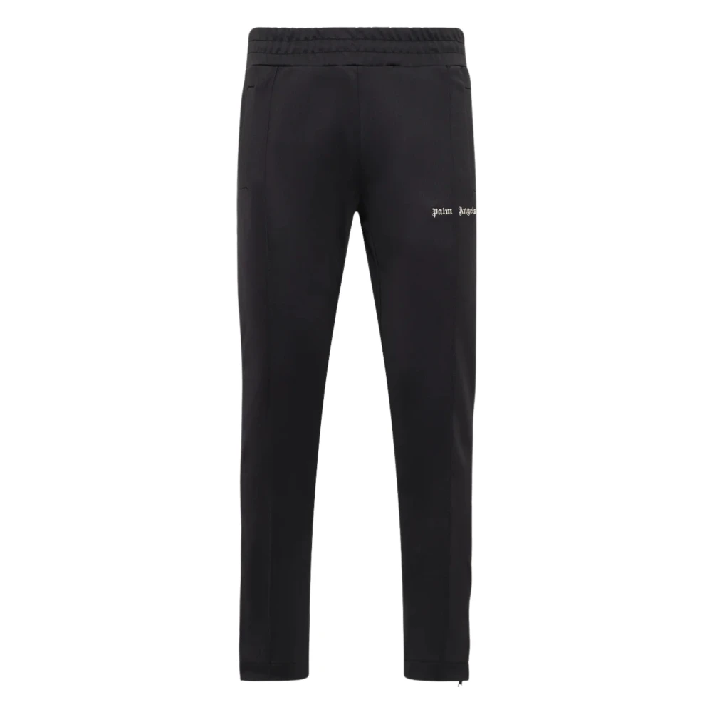 Palm Angels Logo Trousers - Male - Sweatpants - Black - S - Trousers