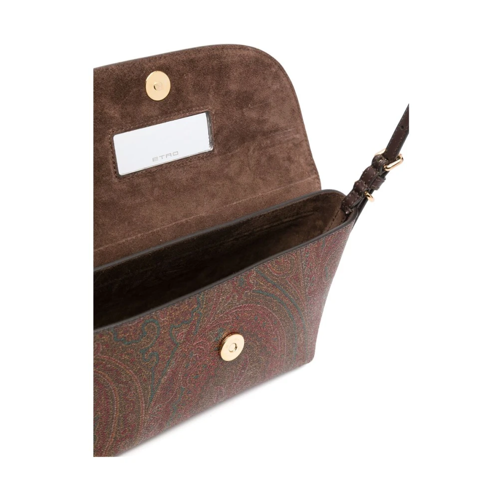 ETRO Bruine Schoudertas met Overslag Brown Dames