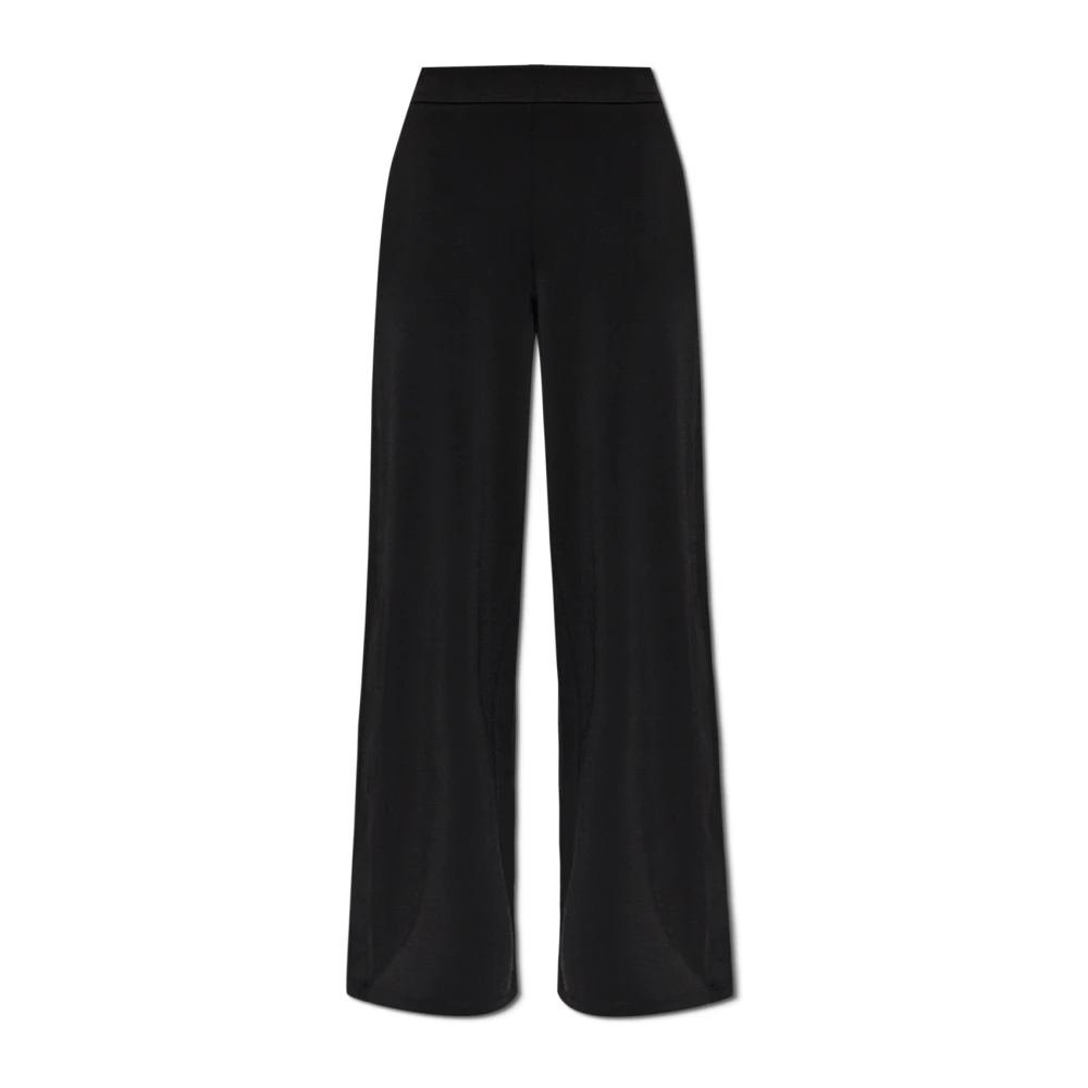 Emporio Armani Donna Nero Pantaloni, L, New,